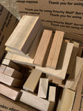 Box of scrap hardwood | wood for crafts