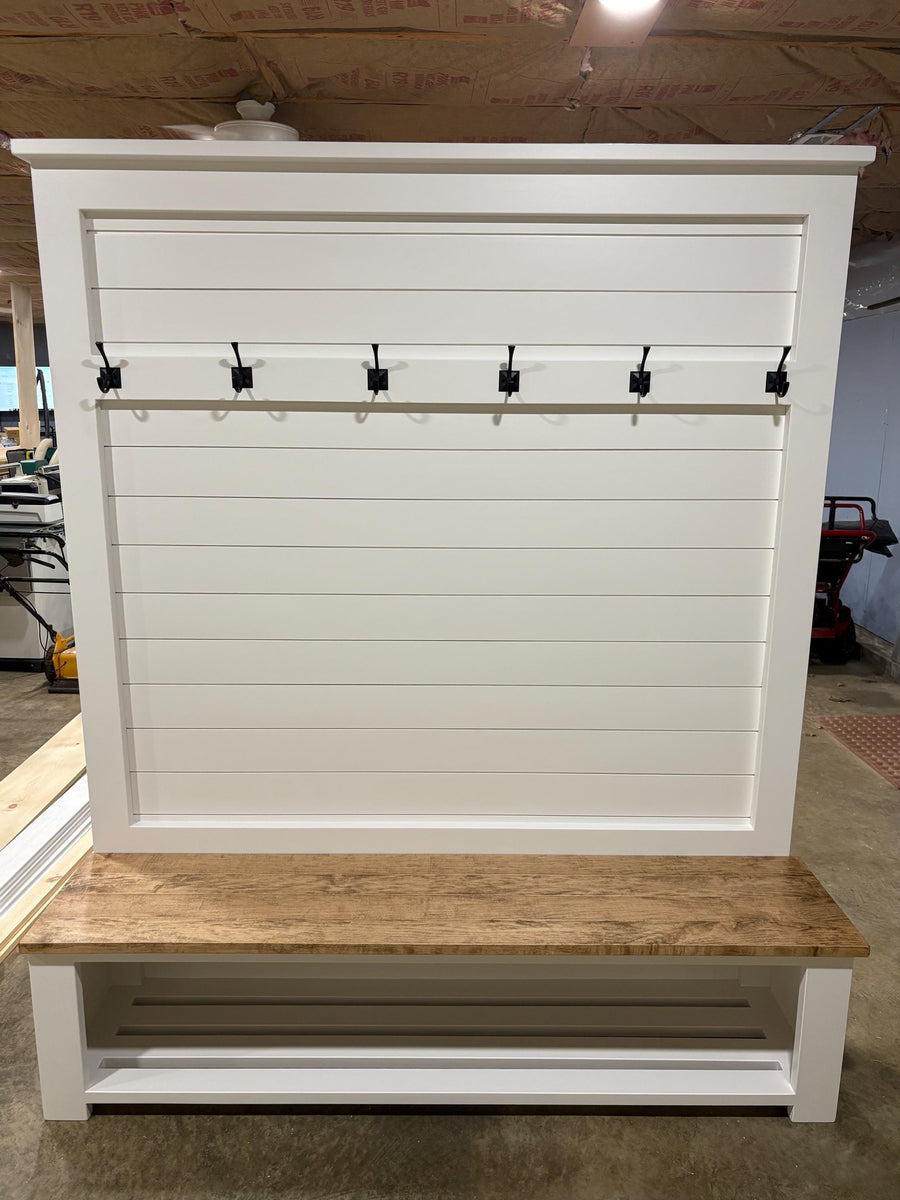 Shiplap Entryway Coat Racks Shiplap Entryway With Hooks Store