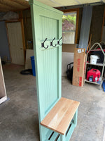 custom hall tree for Clare