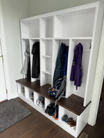 Entryway bench | Mudroom locker | Hall tree