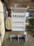 The Phoenix 2.0 entryway bench | Hall tree | Coat rack | Mudroom locker