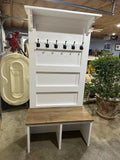 The Phoenix 2.0 entryway bench | Hall tree | Coat rack | Mudroom locker