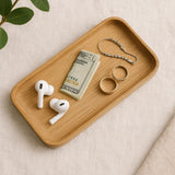 Handcrafted White Oak Catch-All Tray – Multiple Sizes Available