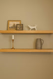 White Oak Floating Shelves | Solid Wood | Heavy Duty & Easy to Install