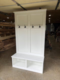 The Jennifer entryway bench | Hall tree | Coat rack | Mudroom locker