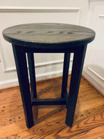 Solid Red Oak End Table